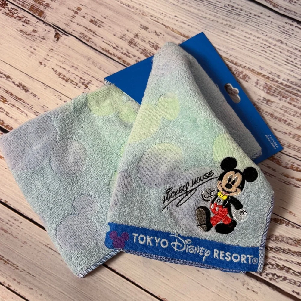 Tokyo Disney Resort Mickey Mouse Hand Towel - Blue
